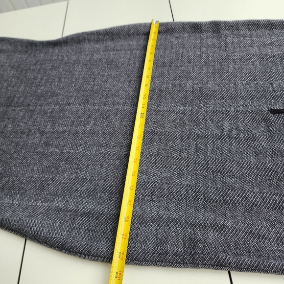 Express Grey Black Knit Mock Neck Sleeveless Sheath Dress Women's Size XLarge XL - Picture 11 of 14